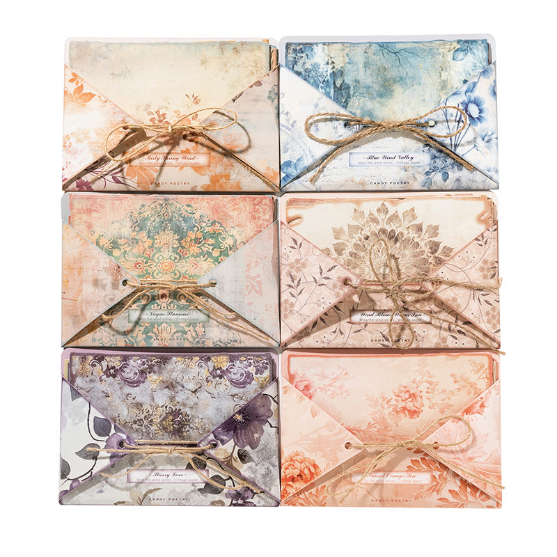 30 Sheets Vintage Scrapbook Paper SNDF