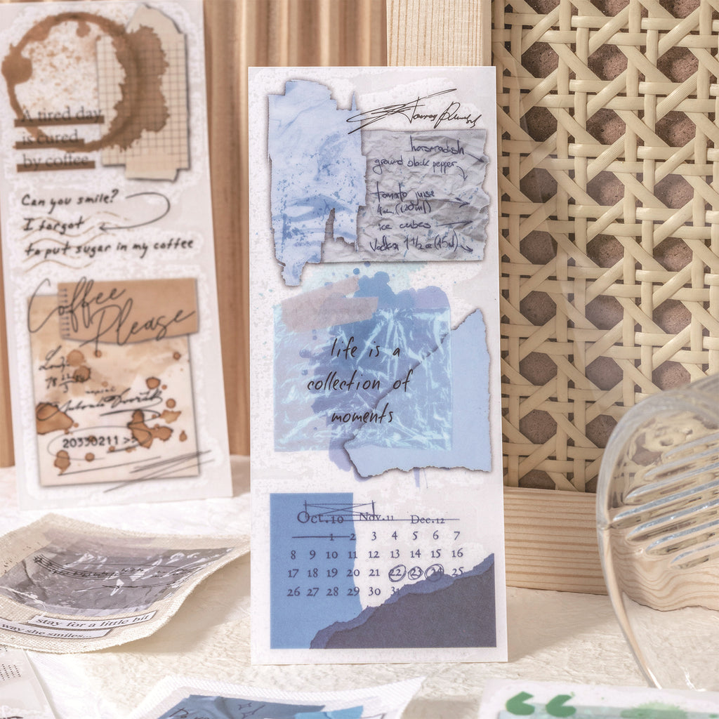 3 Sheets Collage Transfer Stickers XDRJ