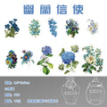 1 Roll Flower and Bottle PET Stickers HMLL