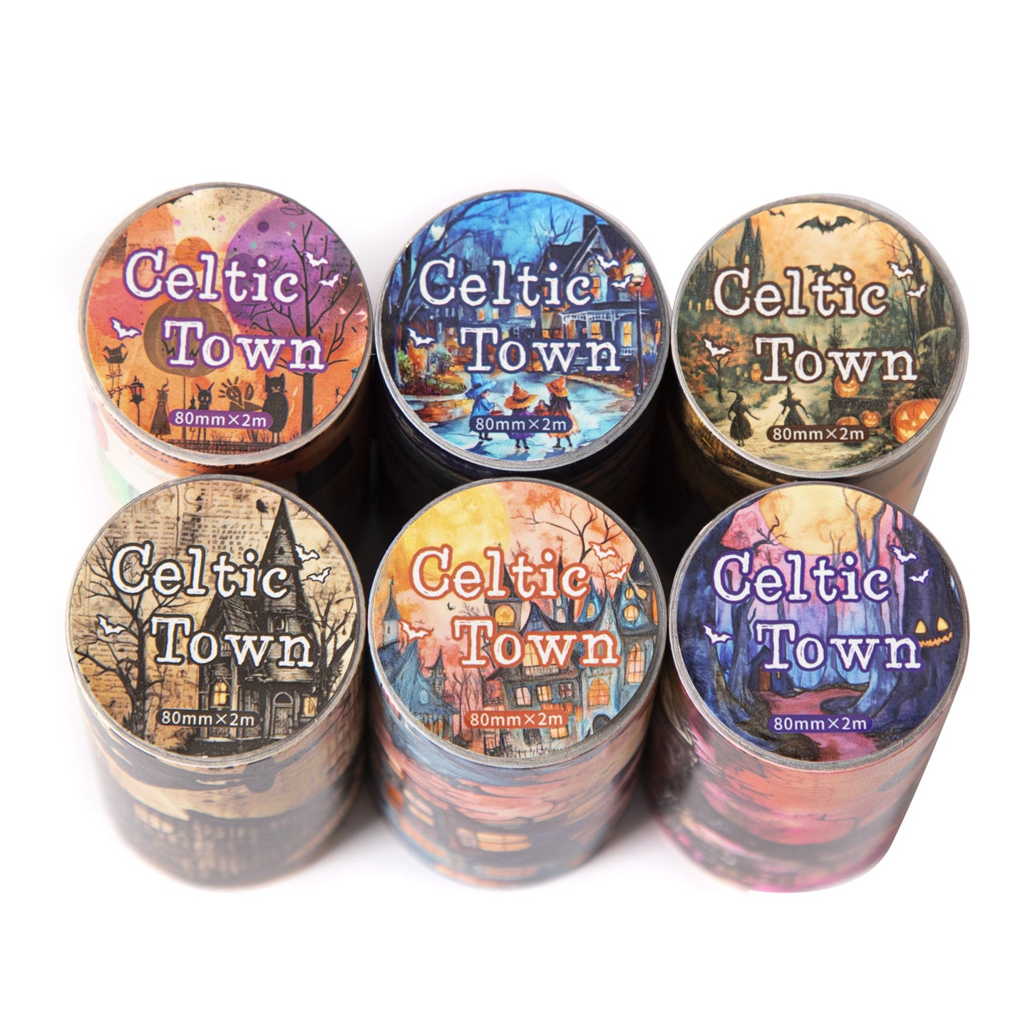 1 Roll Halloween Theme Washi Tape KETXZ