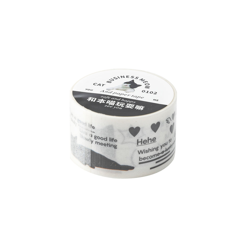 1 Roll Cat Theme Washi Tape YYMX
