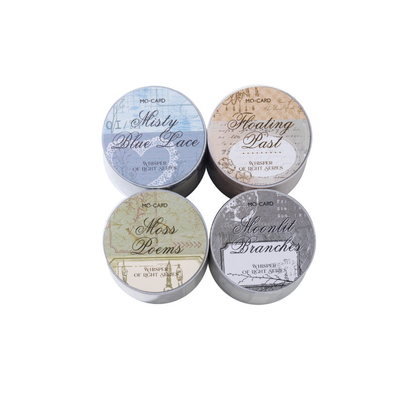 1 Roll Vintage Journal Stickers Tape WGQX