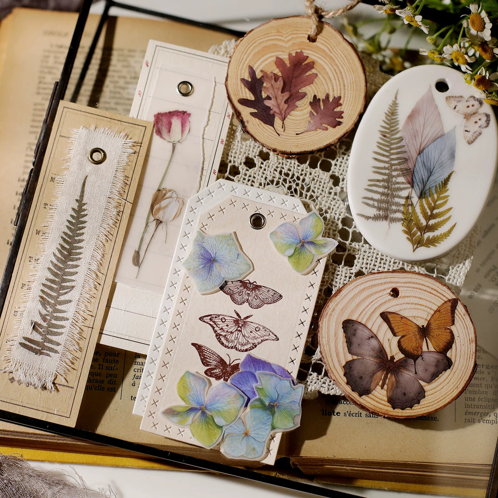 3 Sheets Rub on Stickers - Specimen