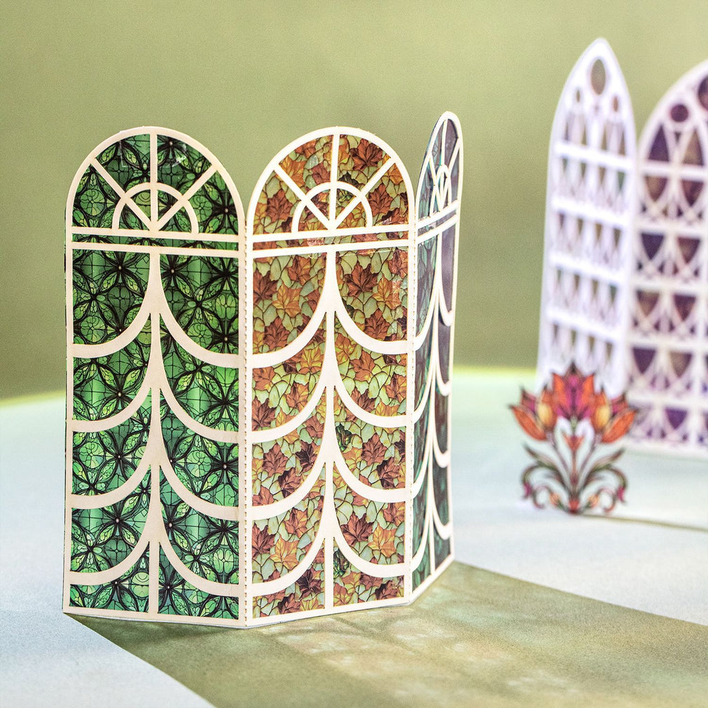 15 Pcs Windows Theme PET Stickers and Cardstock