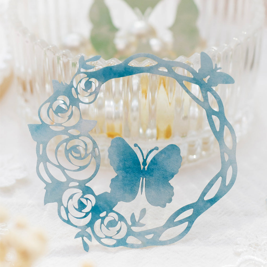 126 Pcs Lace Theme Scrapbook Supplies Kit SHDSJ