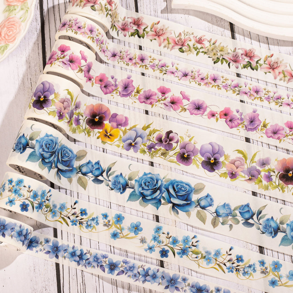 3 Roll Flowers Washi Tape FHRM