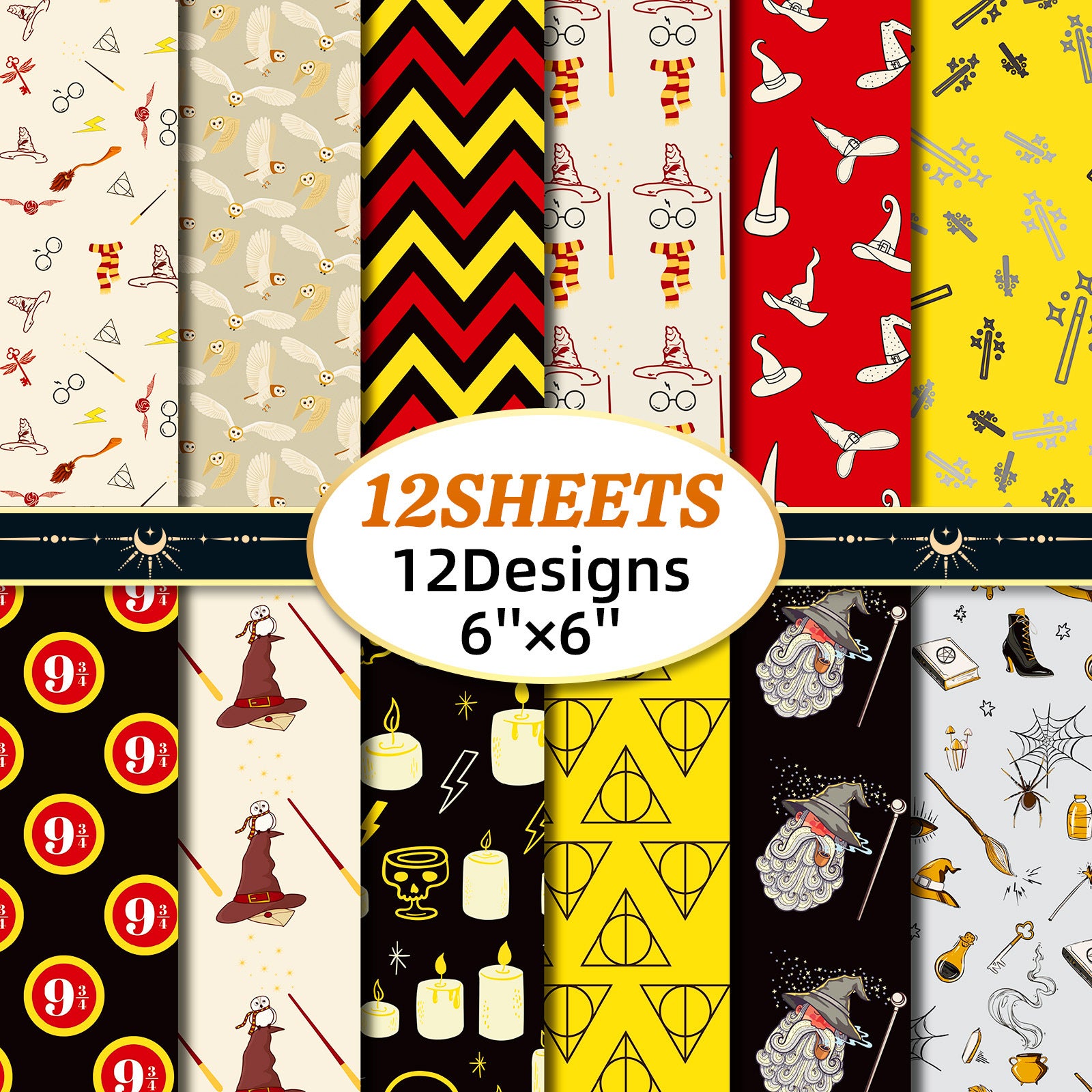 6 inch Magic Scrapbook Paper Pad PA326