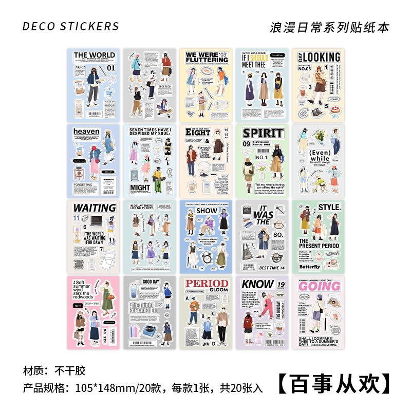 Lonri Girl Stickers Book