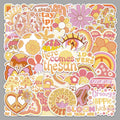 50PCS Boho Waterproof Vinyl Stickers BHO09