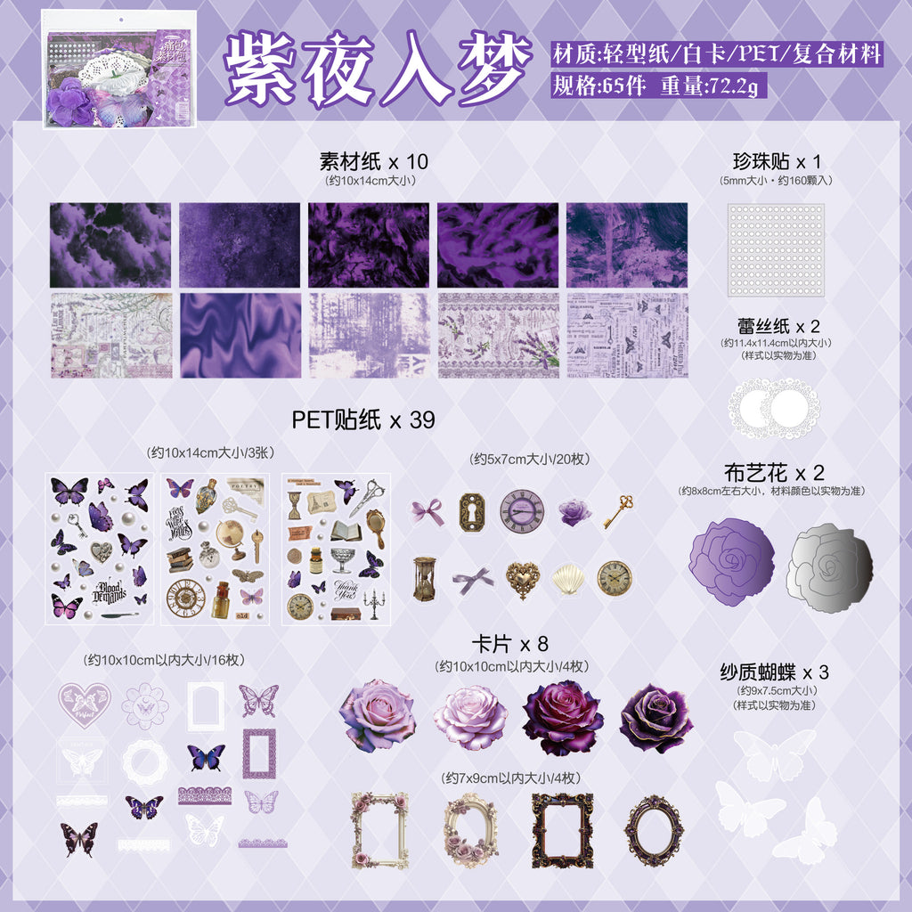 65 Pcs Itabag Supplies Kit XWHD