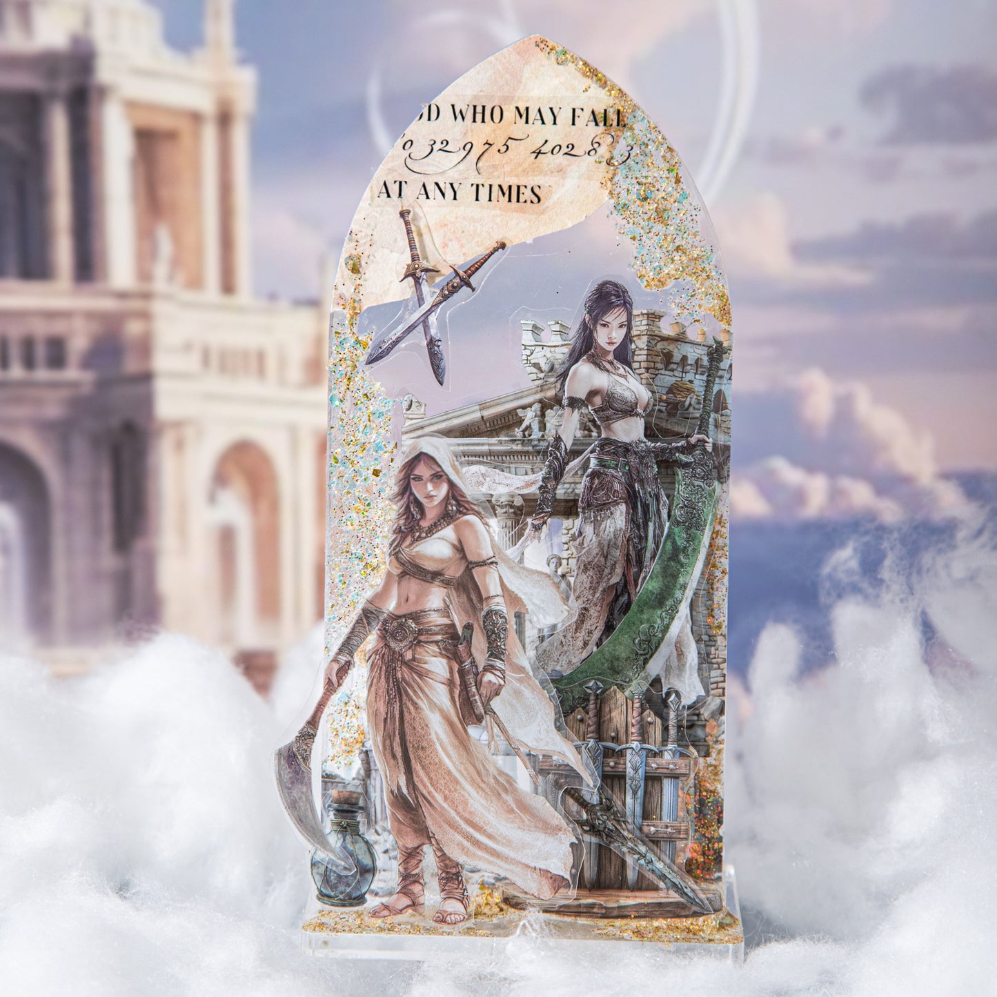 20 Sheets Fantasy Profession Stickers Book HXZYSZ