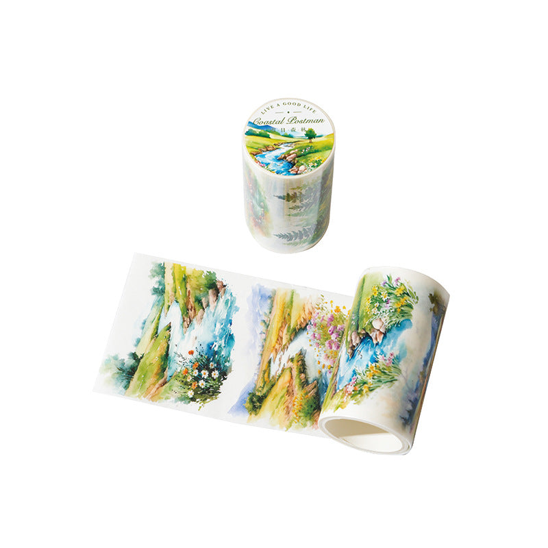 1 Roll Landscape Washi Tape RJFJ