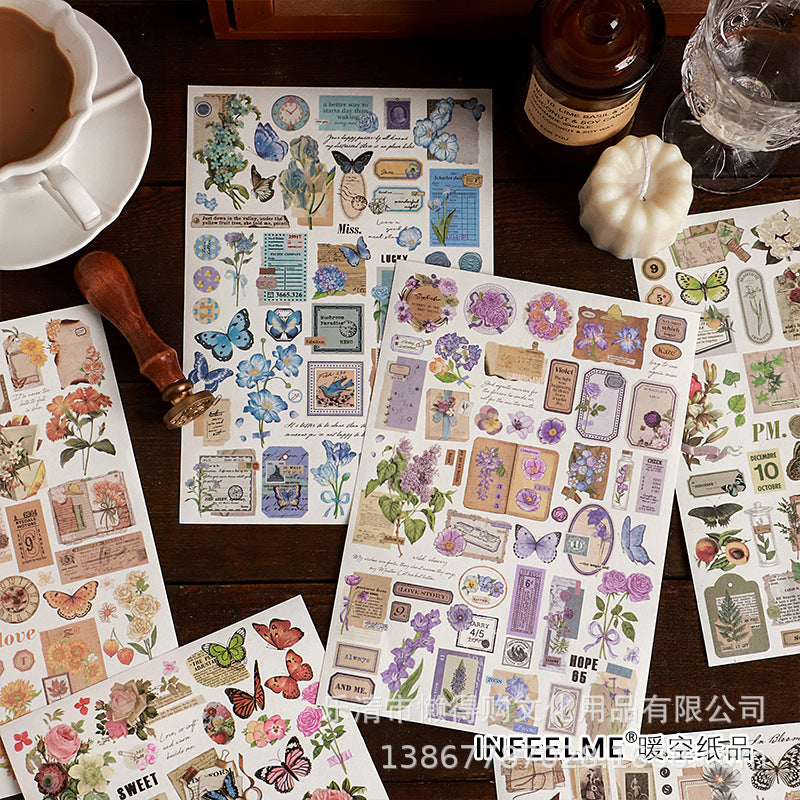 1 Pc Junk Journal Stickers SJHS