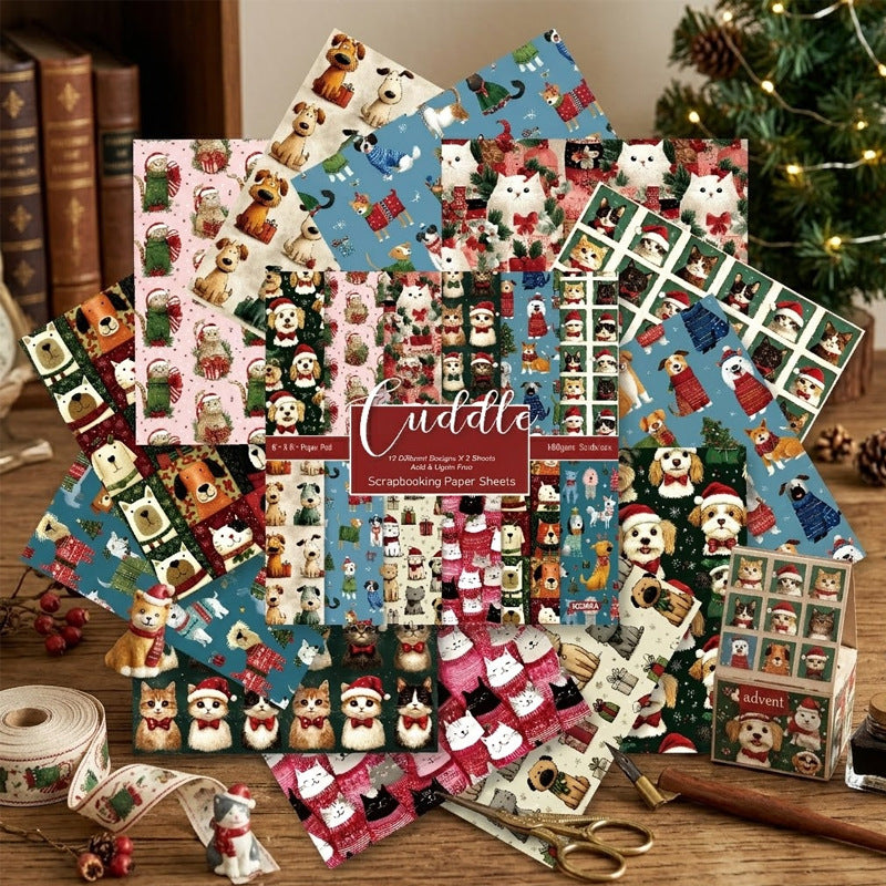 6 inch Scrapbook Paper Pad SKP309A