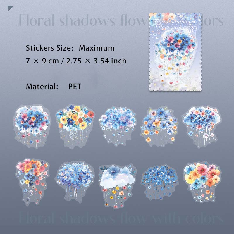 10 Pcs Fantasy PET Stickers HYLC