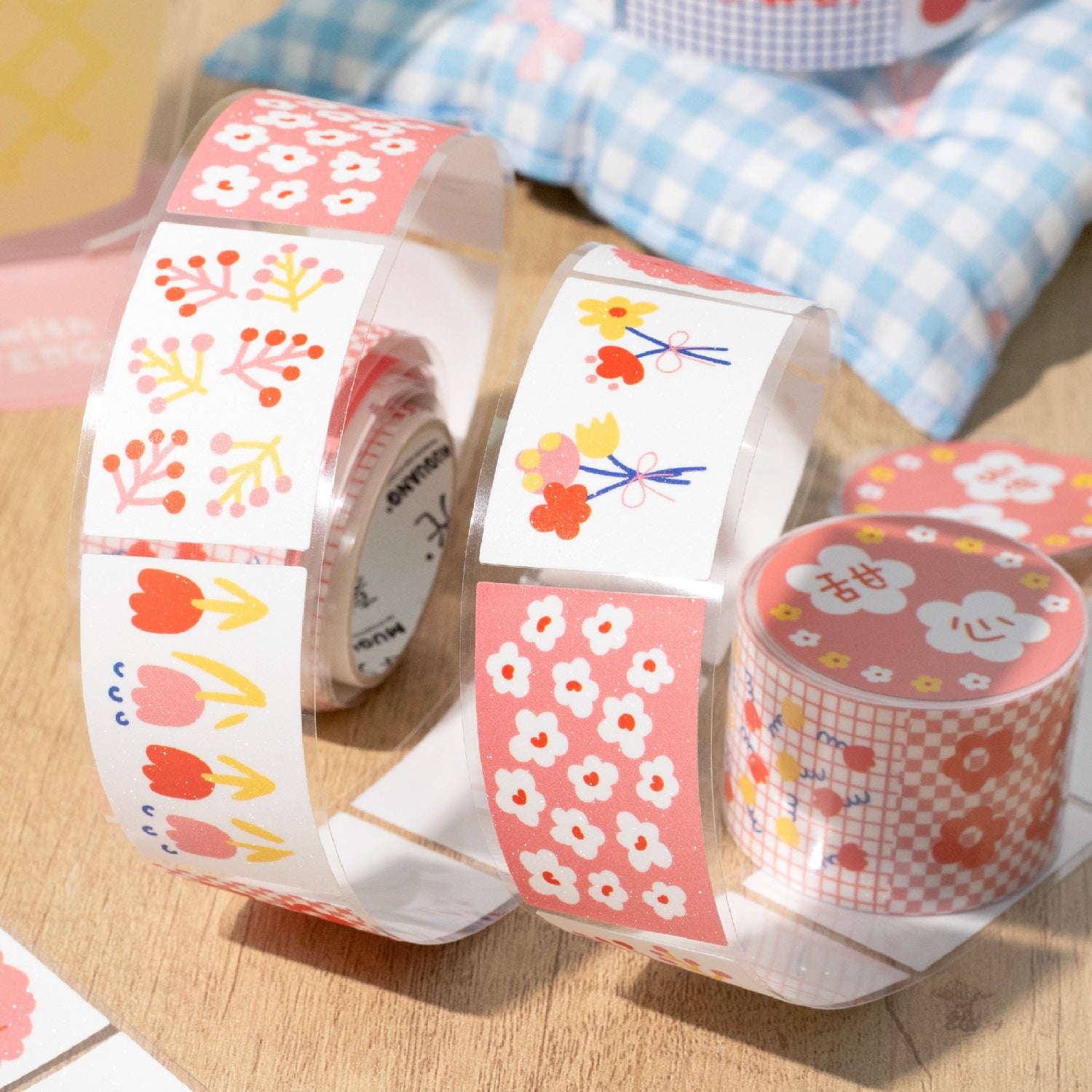 1 Roll Floral Stickers Tape SHQXT
