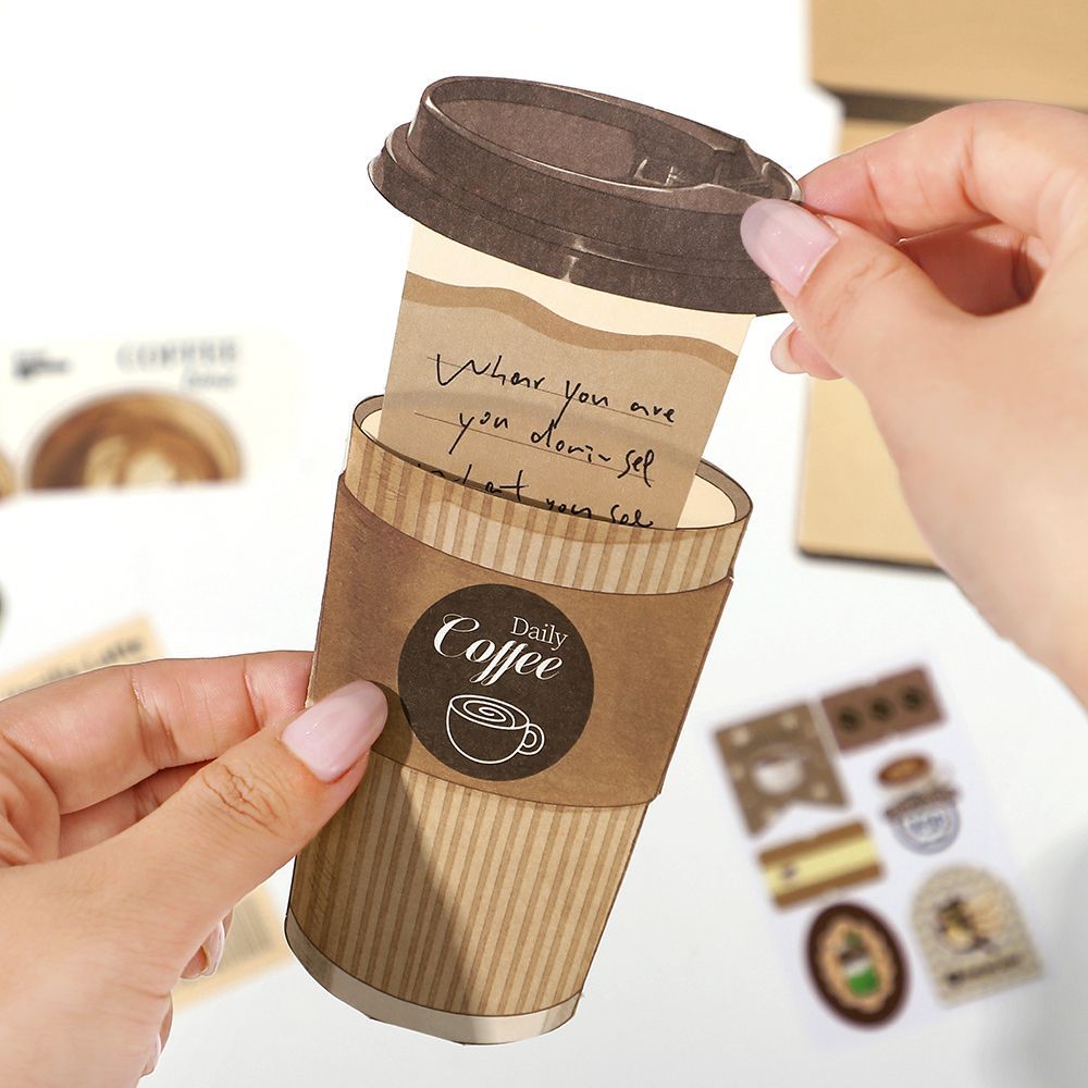24 Pcs Food Theme Junk Journal Paper and Stickers Kit XXMC