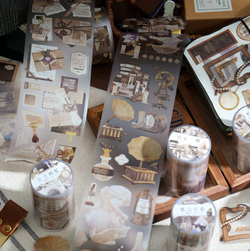 1 Roll Vintage Gadget PET Tape HSSJ