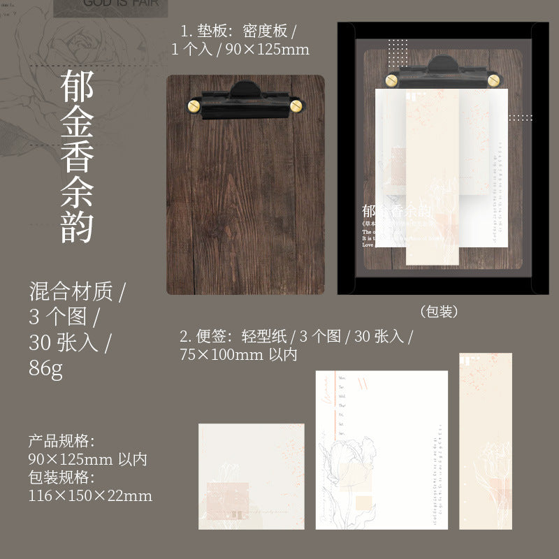 30 Pcs Notepad and Splint Kit CBBJ