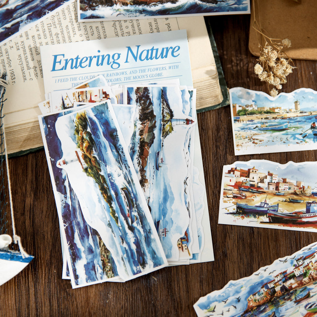 30 Pcs Landscape Stickers YZRYY