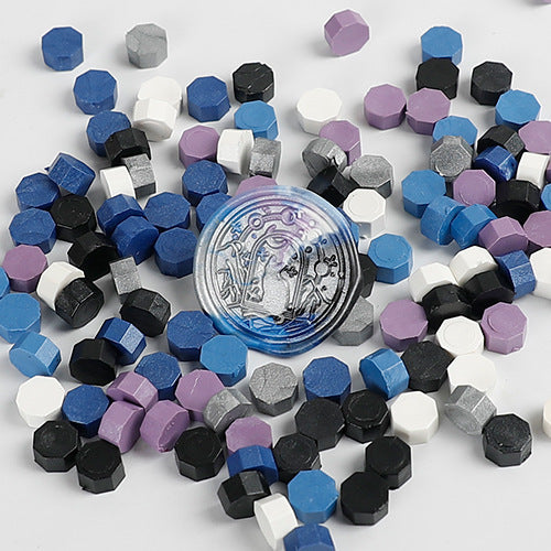 100 PCS Octagon Wax Seal Beads H15