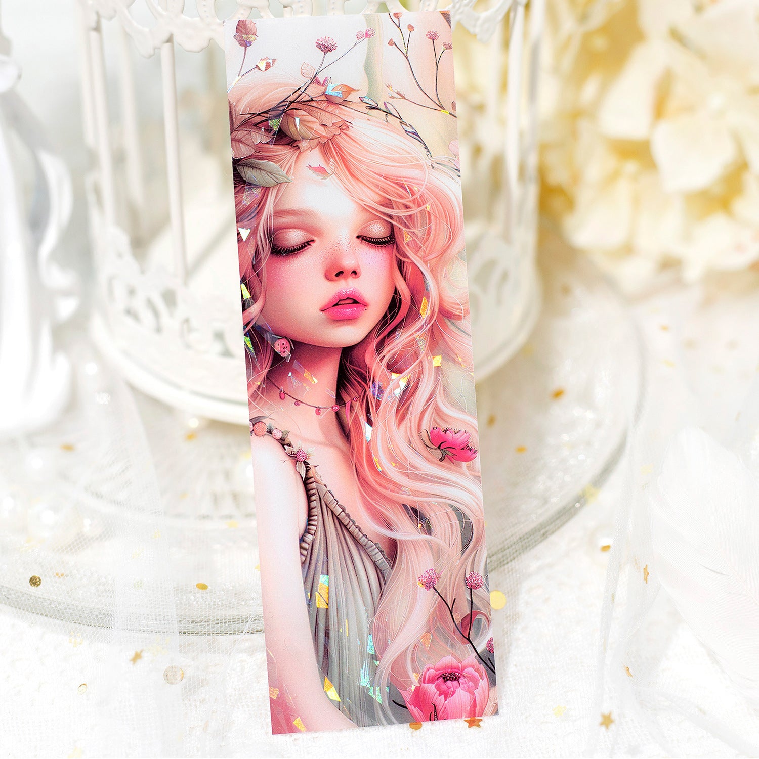 6 Pcs Vintage PVC Bookmark JLHXQ