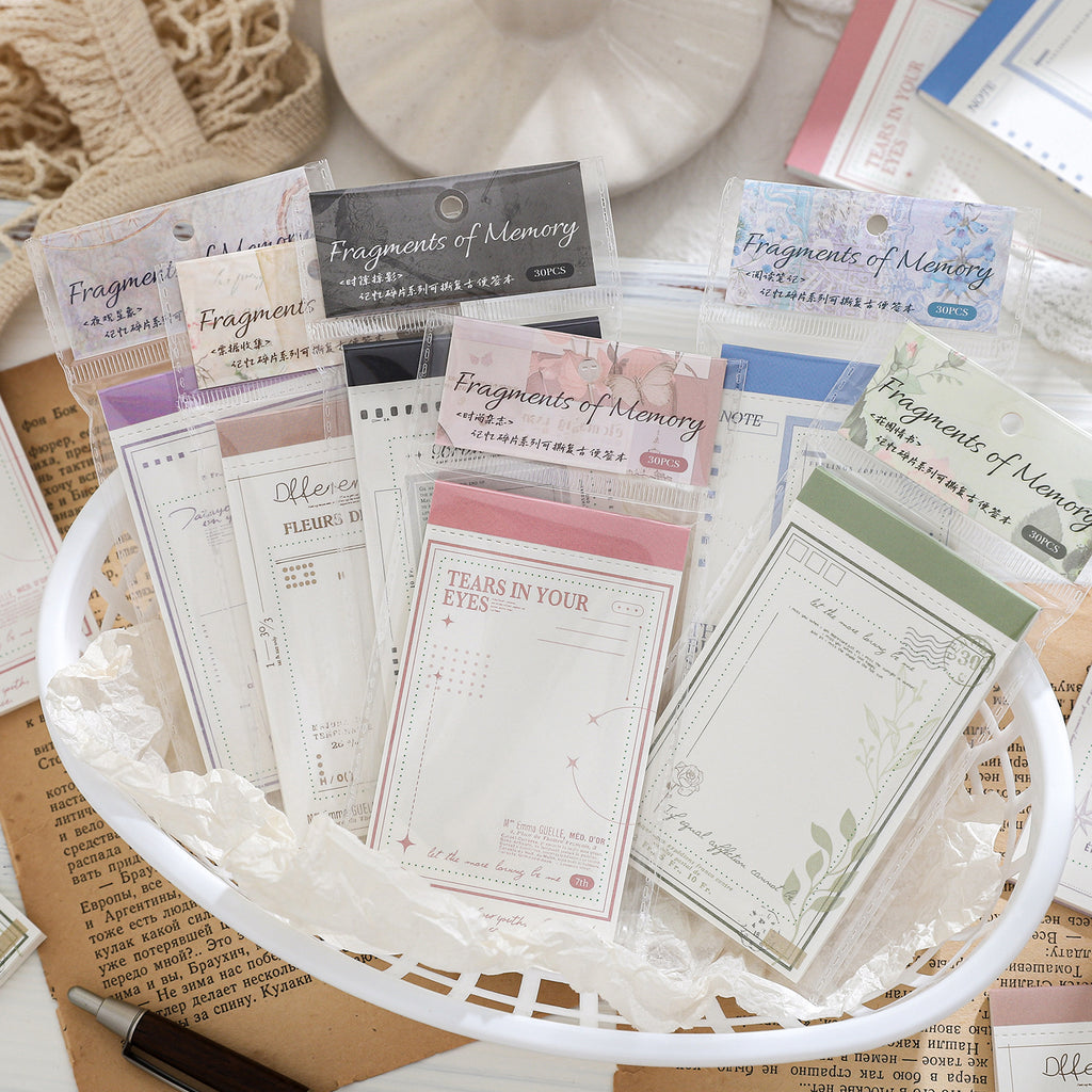Scrap Notepad Paper Obujo 30 Sheets Scrapbook Notepad Paper JYSP are perfect for ...