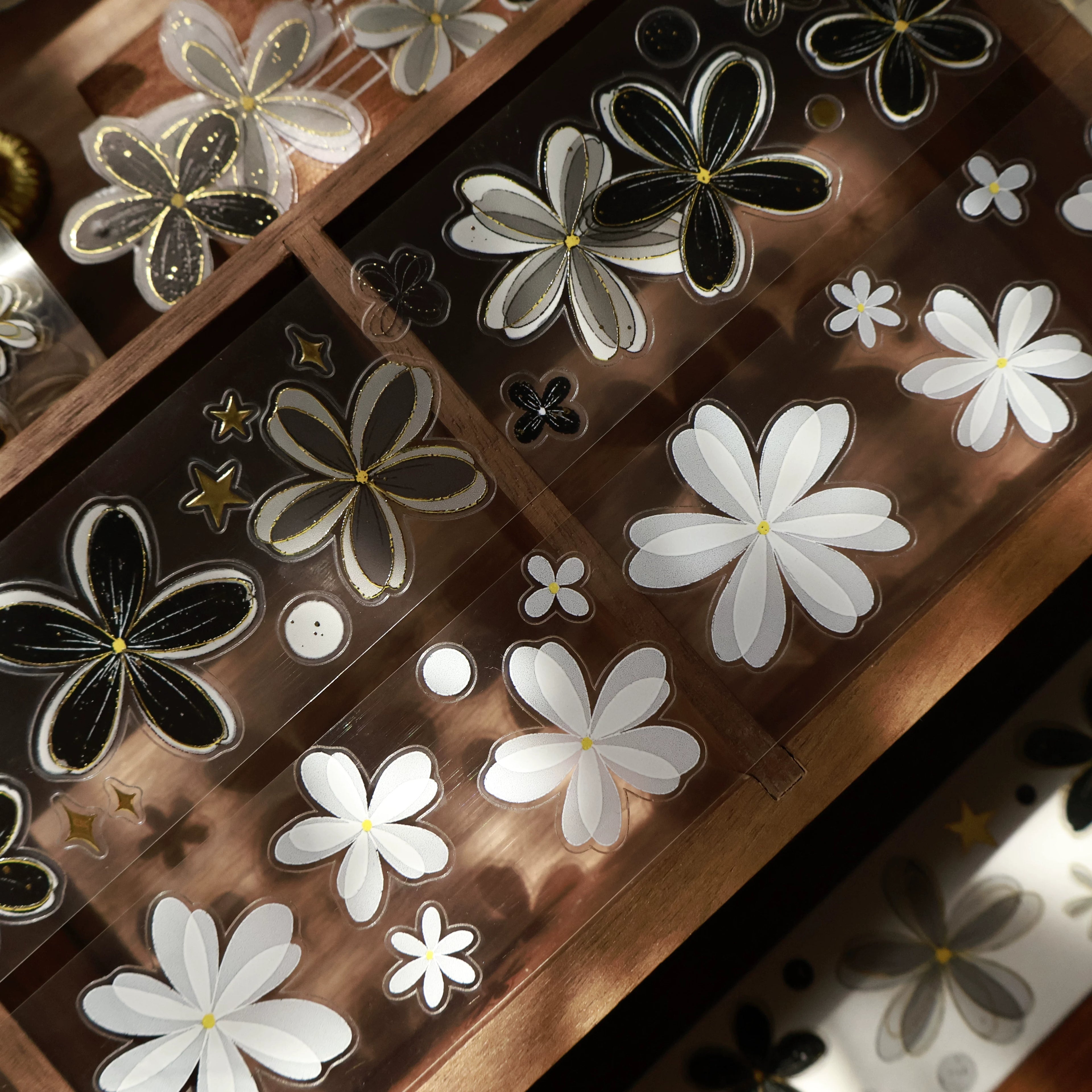 Floral Decorative Tape Rolls- Nocturne Canto