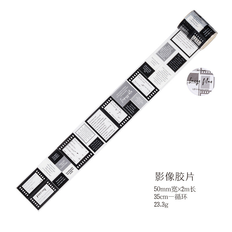 1 Roll Poem Die Cut Stickers Tape SHSSS