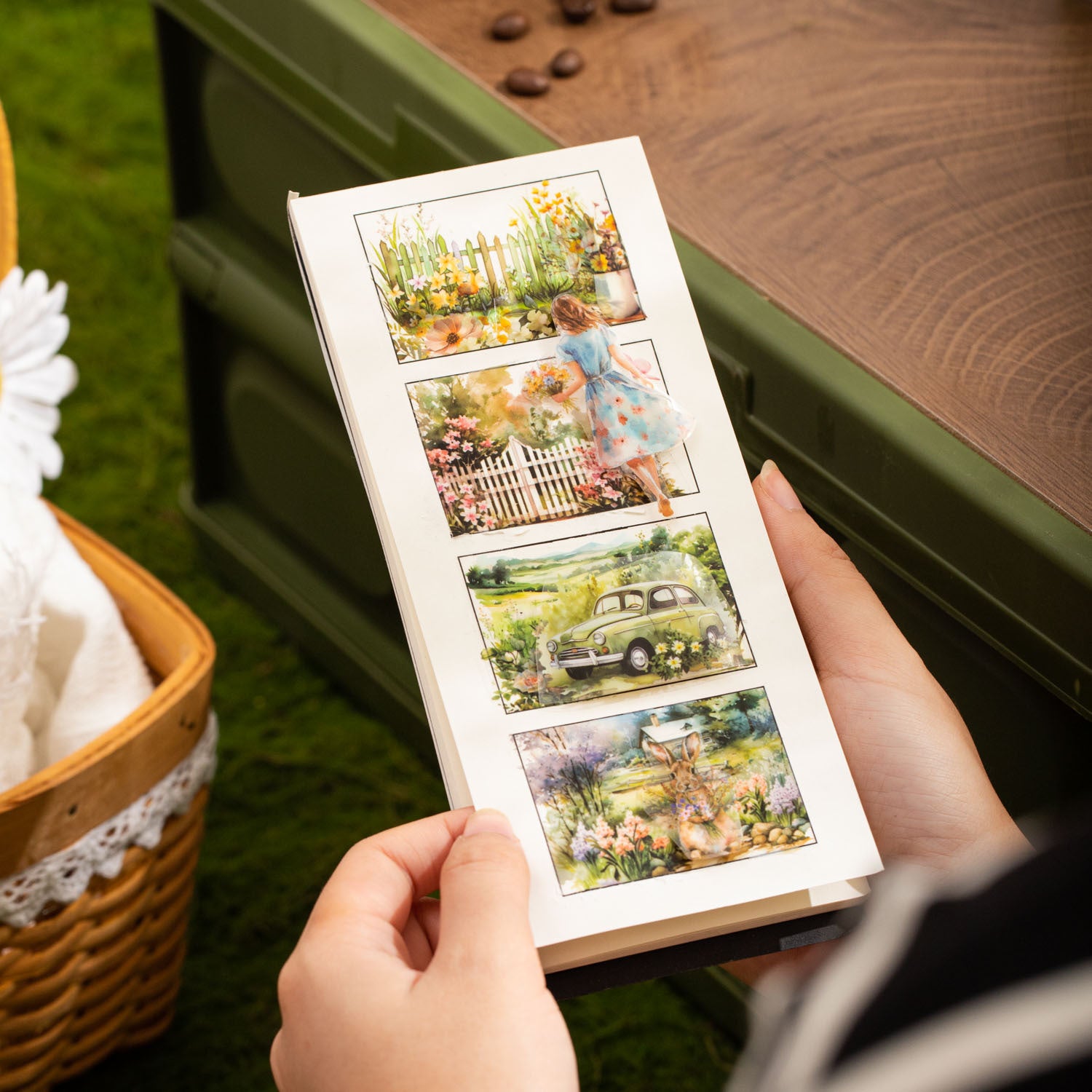 1 Roll Camping Themed PET Tape LYPD