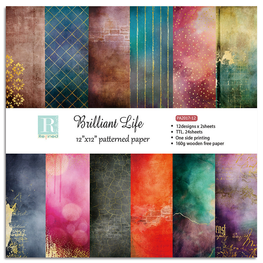 6 inch Scrapbook Paper Pad for Craft PA017