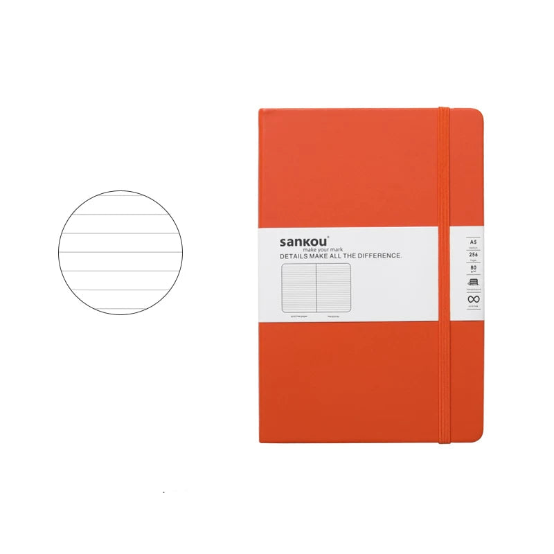 A5 Hardcover Notebook - Orange