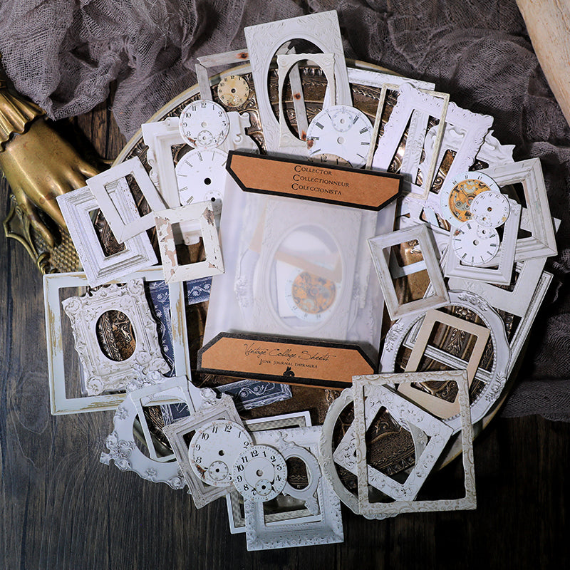 Tozy Frame Paper for Junk Journal Scrapbooking