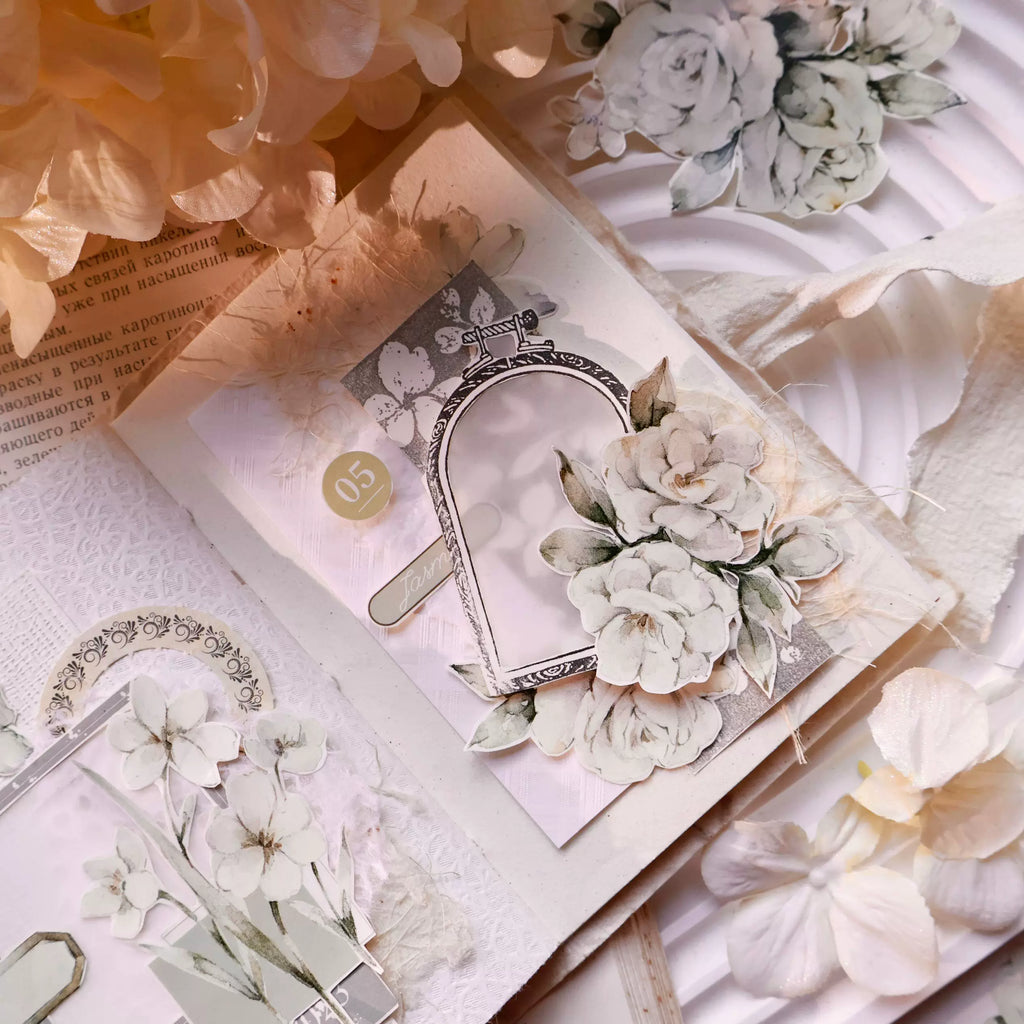 Floral Decorative Tape Rolls- Wind-Whispered Slumber