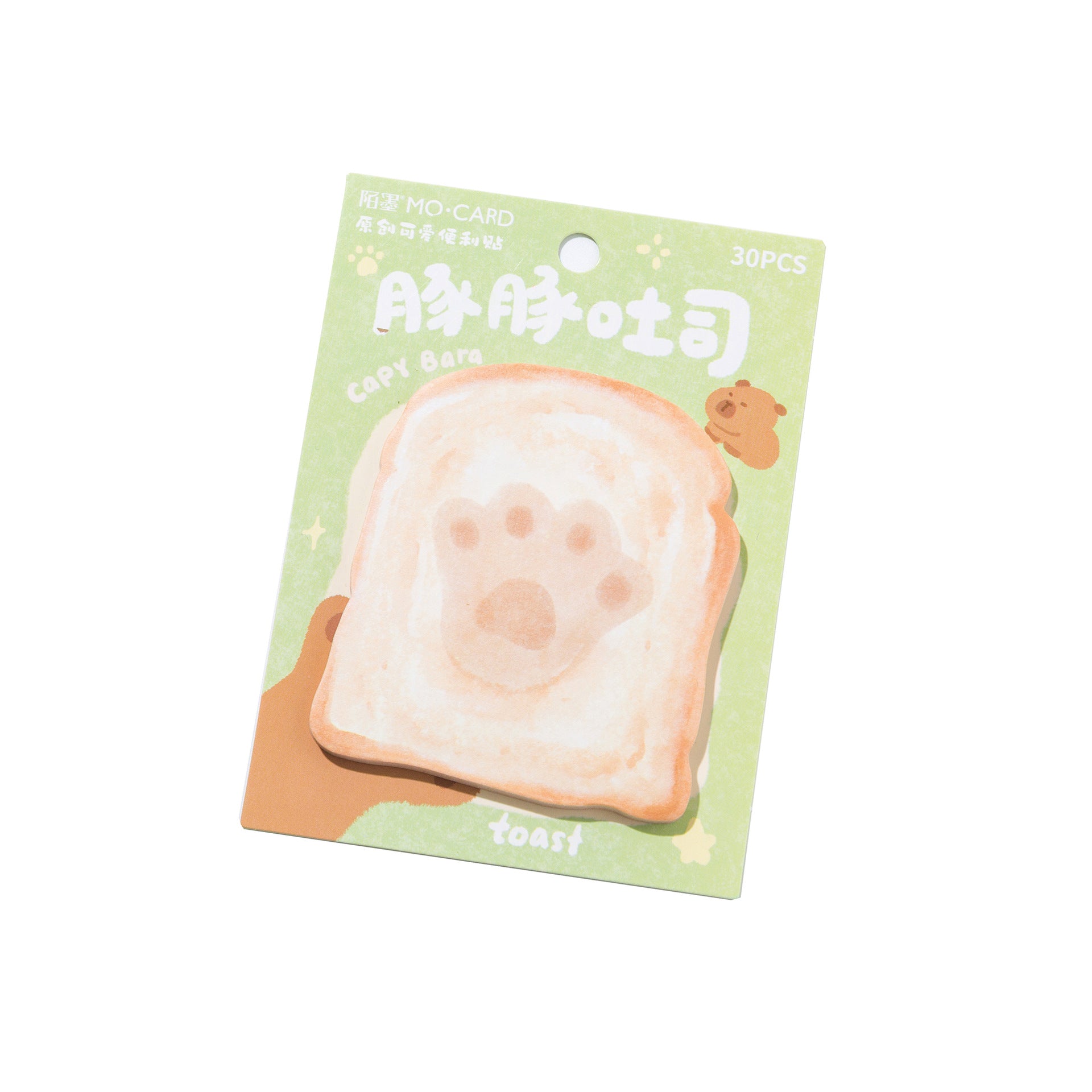 30 Pcs Creative Bread Notepad MZTS