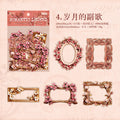 10 Pcs Floral Frame Paper LMCS