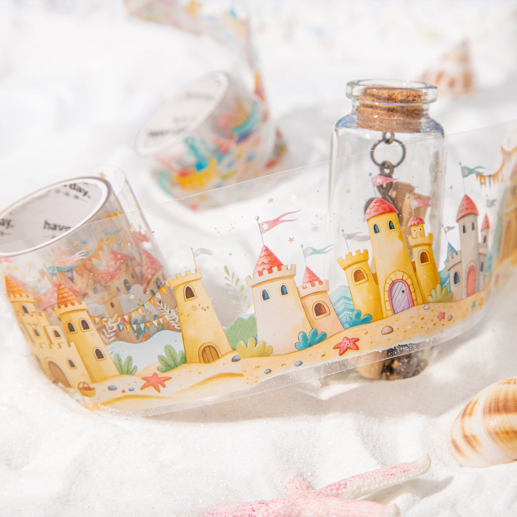 2 Rolls Summer Beach PET Tapes Set SXHB
