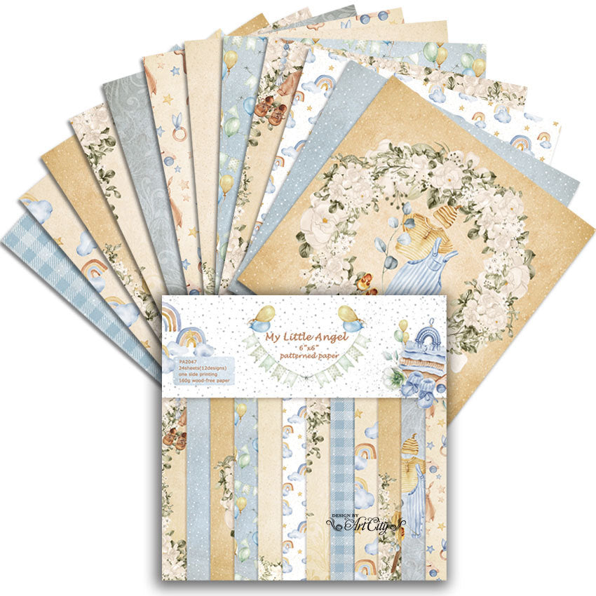 6 inch Scrapbook Paper Pad JYY2047