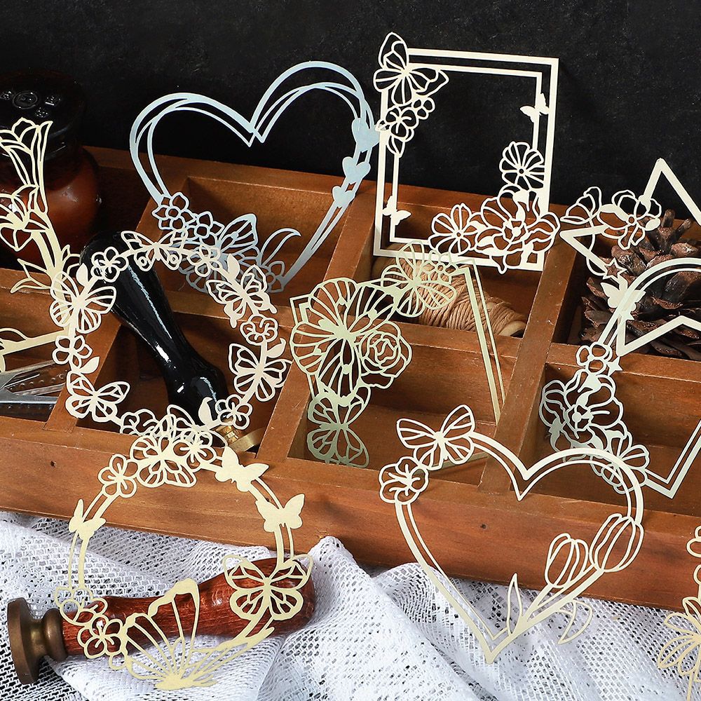 10 Pcs Cutout Scrapbook Paper XCJY