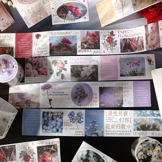 1 Roll Spring Flower Washi Tape HYJWR