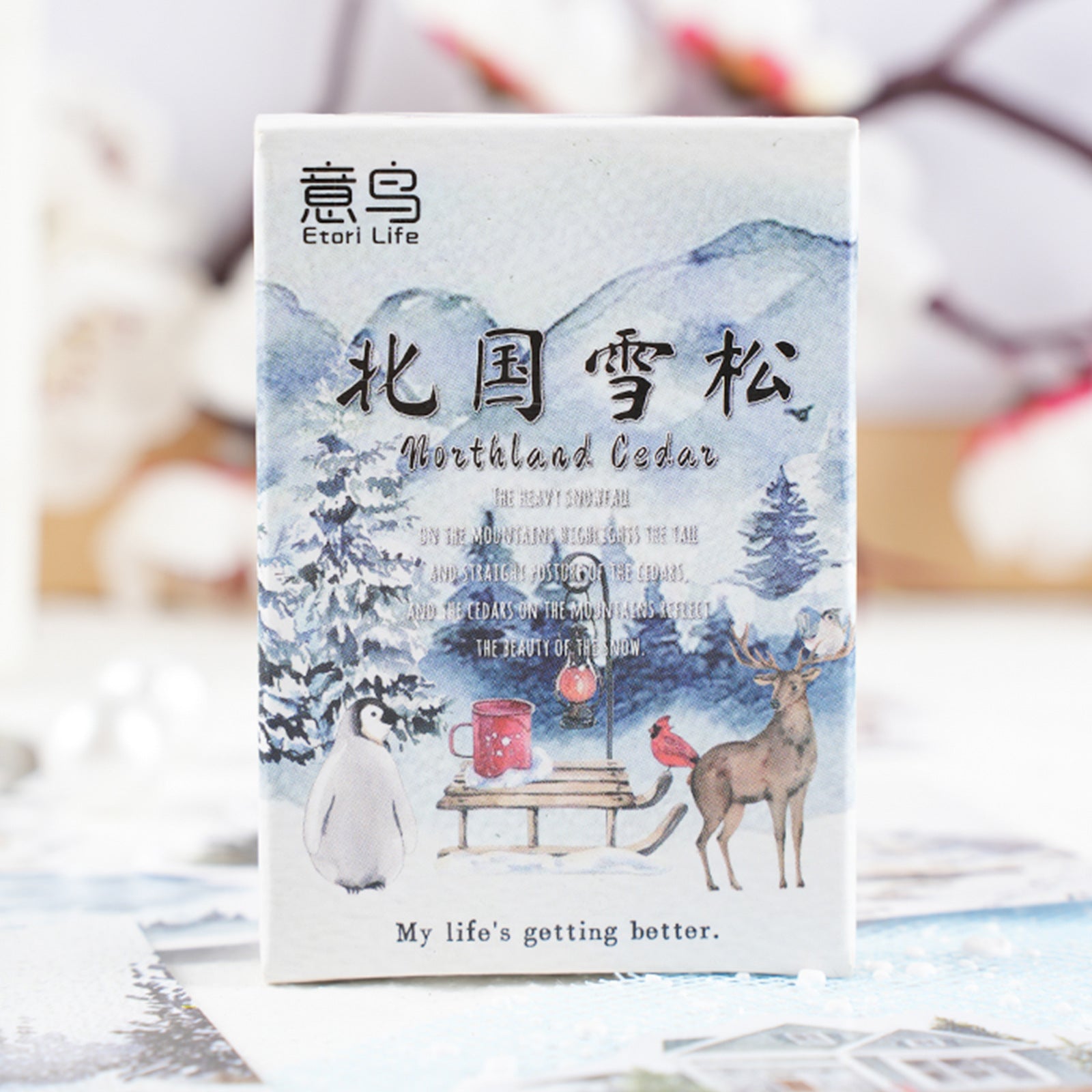 30 Pcs Snow Theme Stickers BGXS
