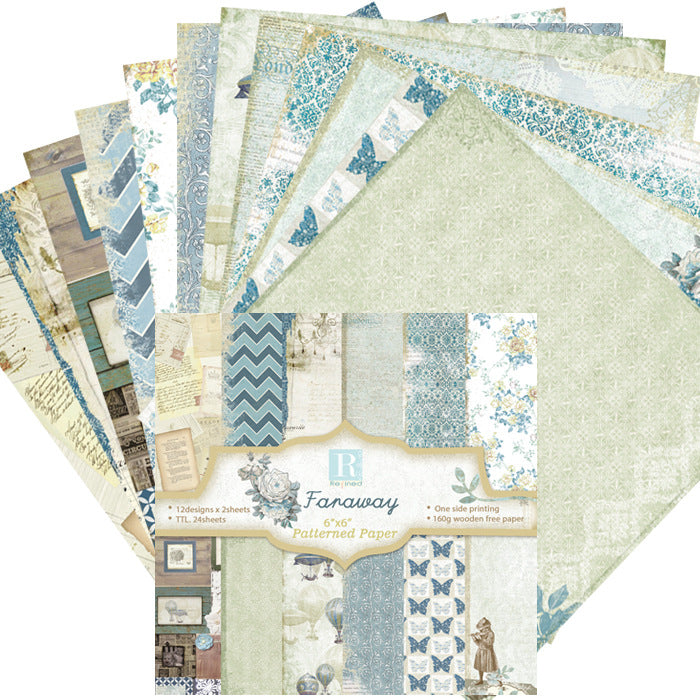 6 inch Scrapbook Paper Pad JYY6606