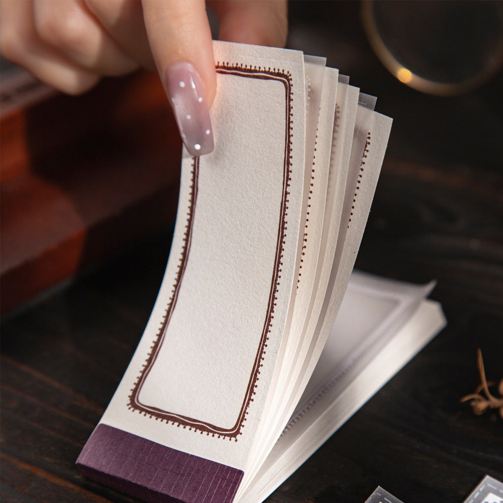 40 Sheets Minimalism Notepad Paper KDBK