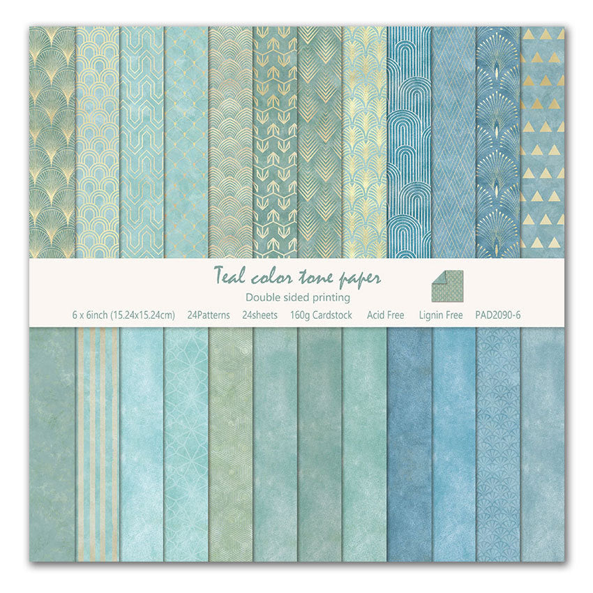 6 inch Scrapbook Paper Pad JYY6090