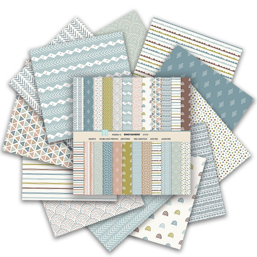 12 inch Scrapbook Paper Pad JYY063