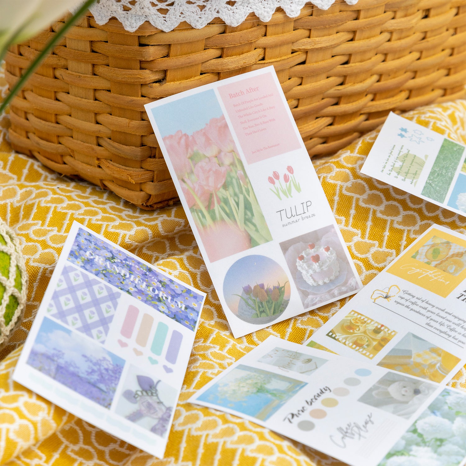 20 Sheet Creative Washi Stickers Book BFSH