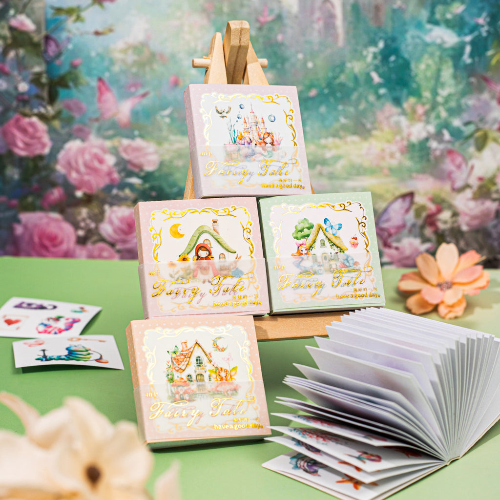 40 Sheets Fairy Theme Washi Stickers Book XGTH