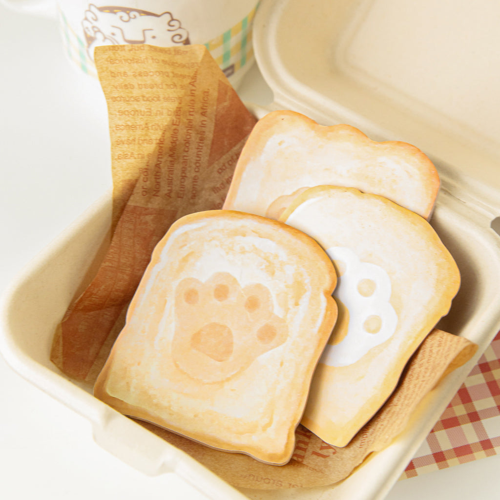 30 Pcs Creative Bread Notepad MZTS