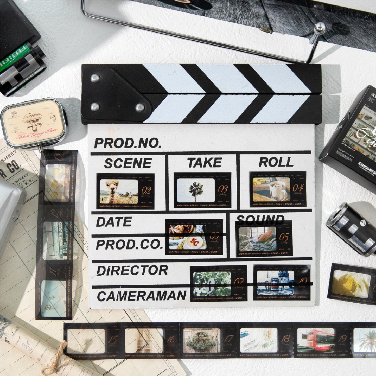 365 Pcs Daily Scenery PET Stickers JTXYT