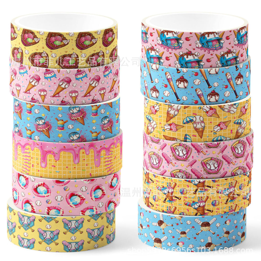 12 Roll Washi Tape Set ZH129